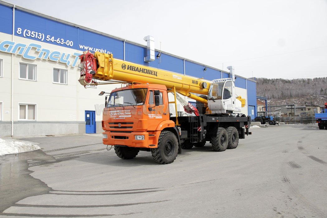 Автокран КС-45717К-3Р ОВОИД Ивановец