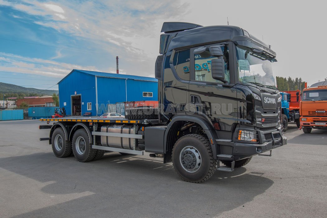 Контейнеровоз УСТ 5453SF SCANIA СG 440 6x6