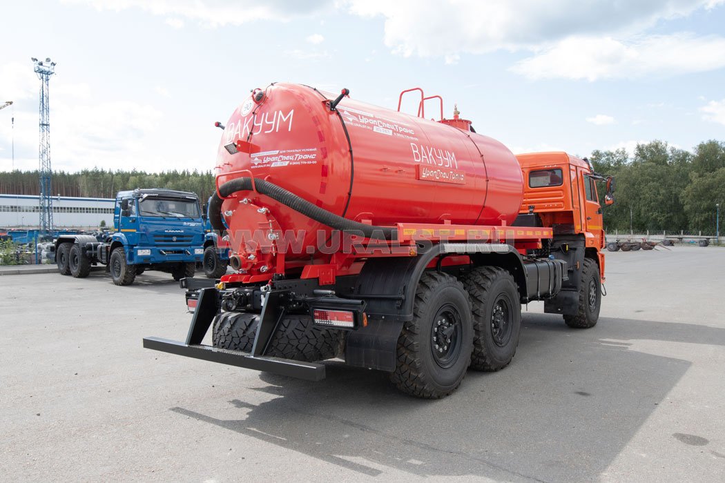 Автоцистерна вакуумная МВ-10 КО УСТ 5453 Камаз 43118-50, ревизионый люк, сп.м