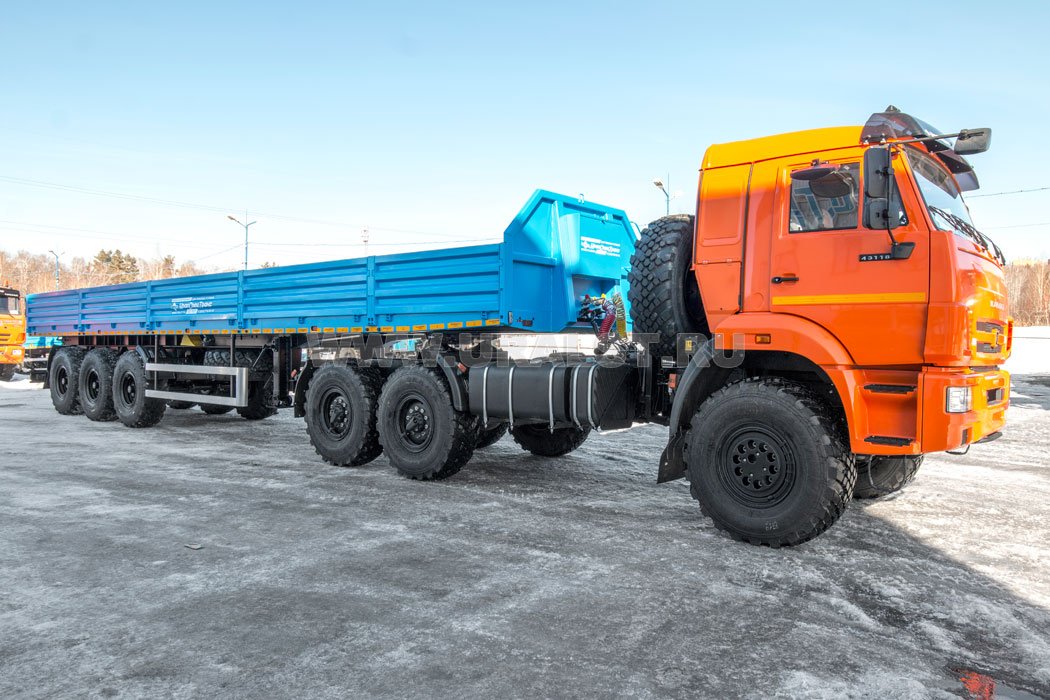 Бортовой полуприцеп ППБ 30Б-32-12 УСТ 946518-A1-02