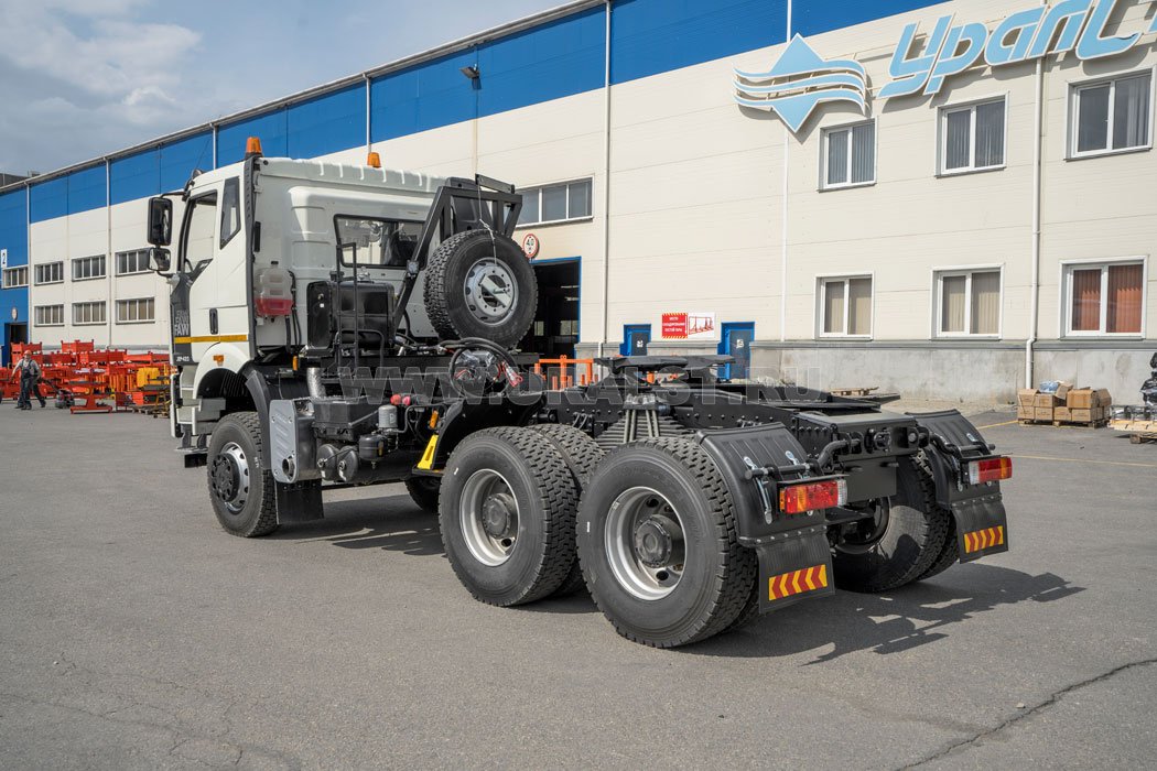 Седельный тягач УСТ 5453 FAW 3250 (6х6), КБ 3675, ССУ 1510 мм, 2", ДОПОГ, гидрофикация