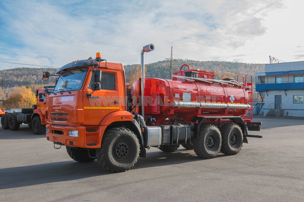 Автоцистерны для нефти (АЦН) АЦН-11 УСТ 5453 Камаз 43118-3049-50