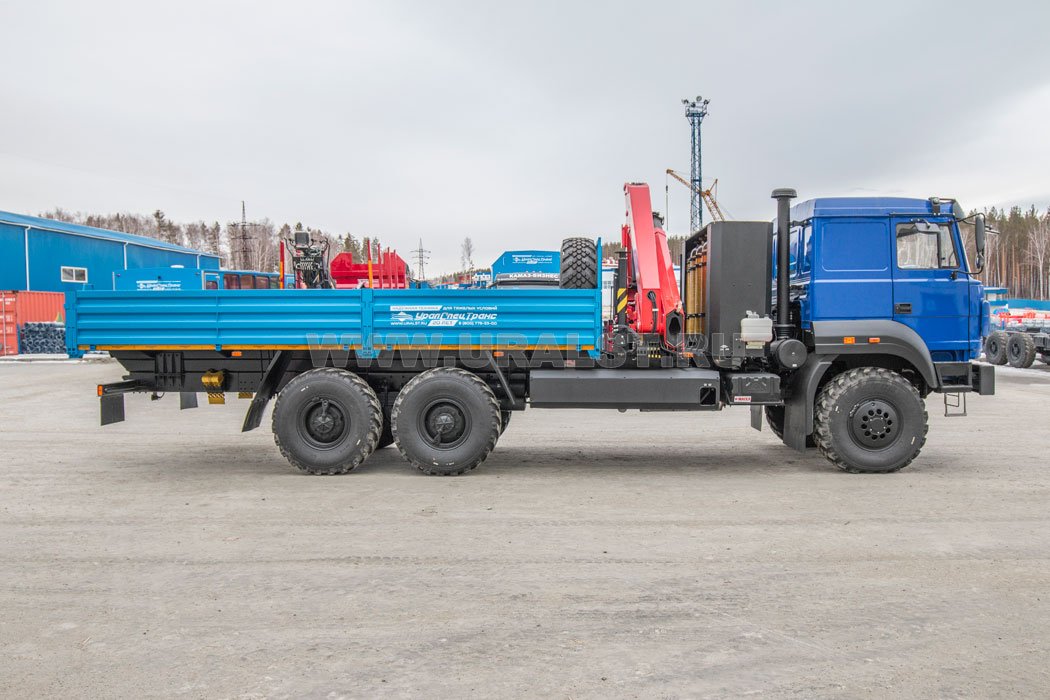 Автомобиль бортовой с КМУ ИМ-150N 54532E Урал 4320-4972-16