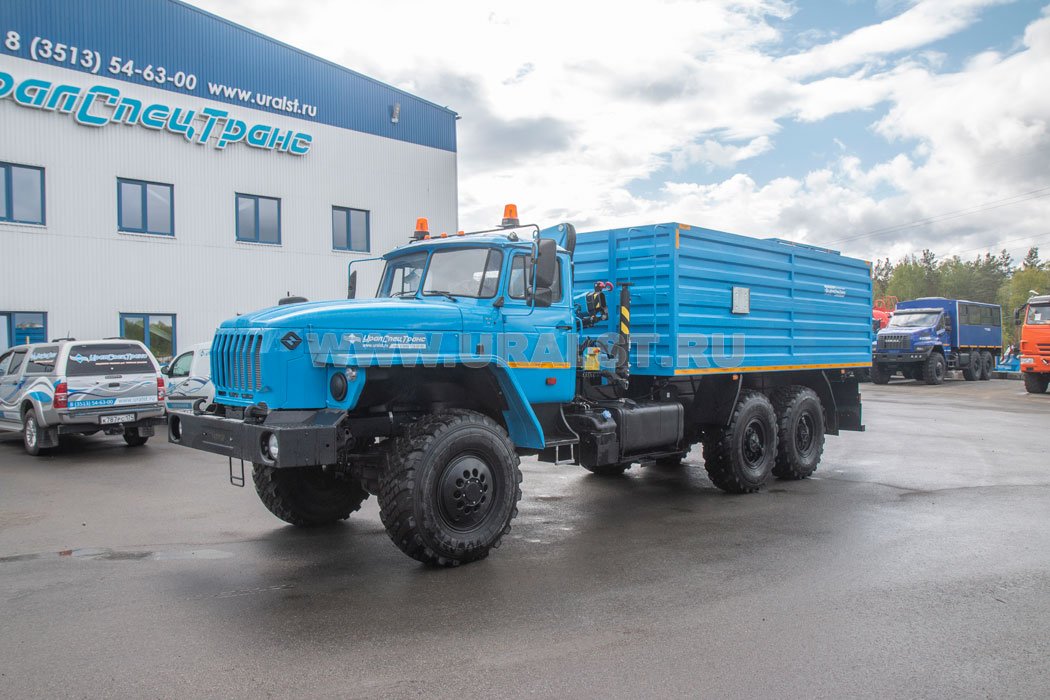 Бортовой с КМУ ИМ-25 УСТ 5453 Урал 4320Е5 Баллоновоз