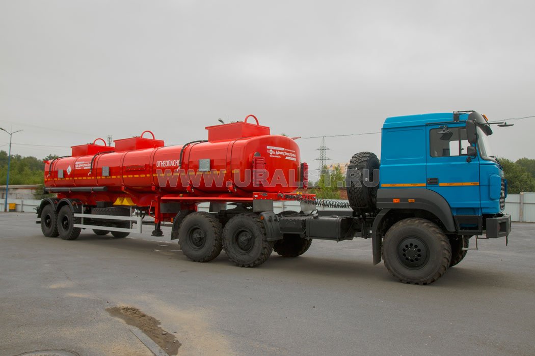 Полуприцеп цистерна ППЦ 30-23-3 УСТ 9465 рамная