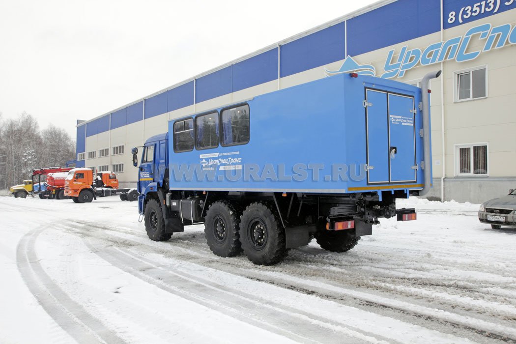 Камаз ГПА 5350-42 с закрытым грузовым отсеком