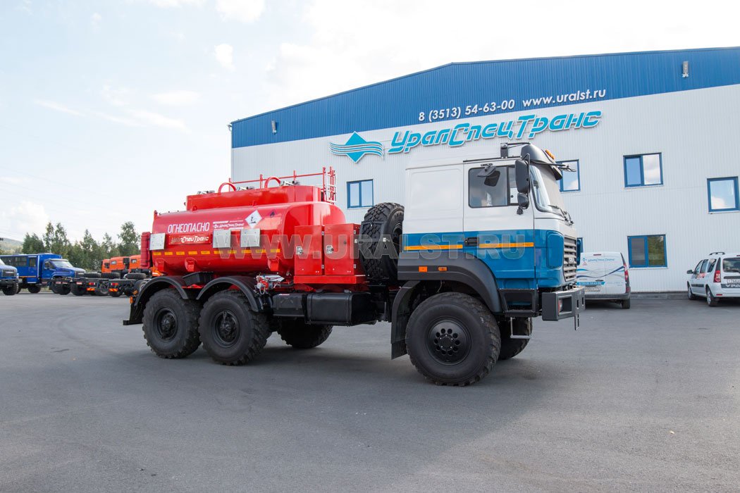 Автотопливомаслозаправщик АТМЗ-7,5-3 Урал-4320-4512-81, сп.м