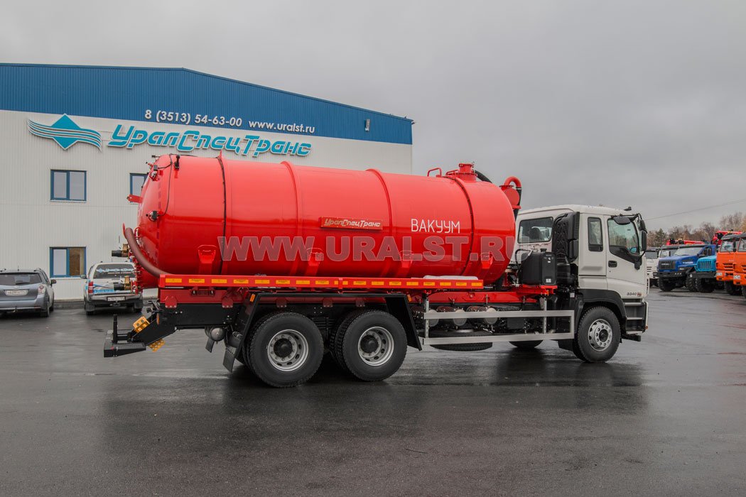Машина вакуумная МВ-19 PNR-124 ISUZU CYZ52Q-514 (навесное оборудование)