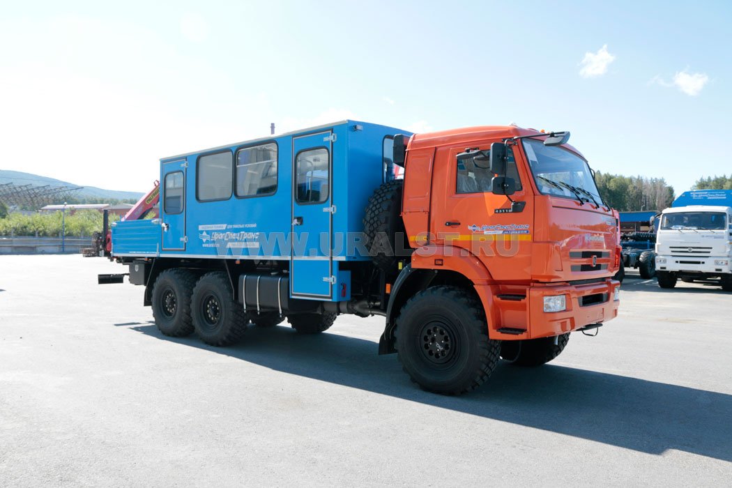 Грузопассажирский автомобиль УСТ Камаз 43118-46