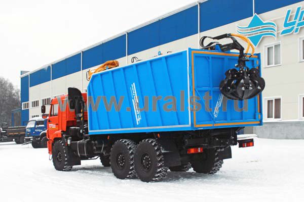 Автомобиль самосвал с КМУ VM10L74М (ломовоз)