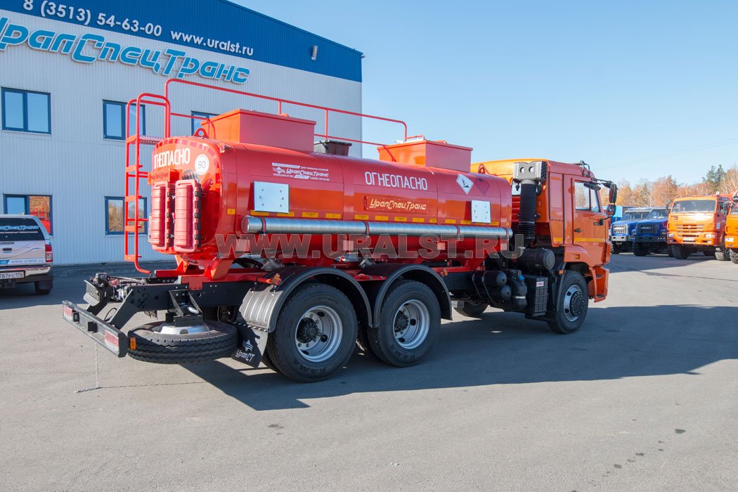 Автоцистерна для ГСМ АЦ-11-2Б УСТ 5453 Камаз 65115-48(А5) 