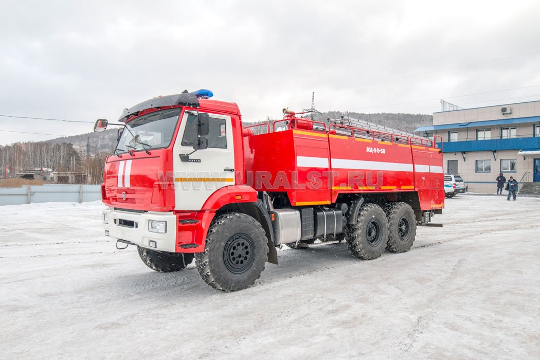 Автоцистерна пожарная АЦП-9/3-50 Камаз 43118-50