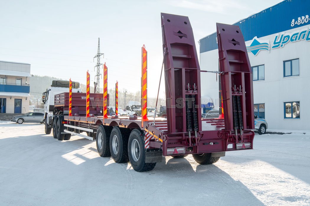 Седельный тягач SHACMAN SX42586V385 + ППТ 45-31-11КУ BPW