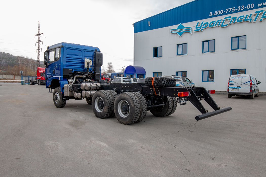 Шасси SHACMAN SX32586V385 6х6, база 3775мм