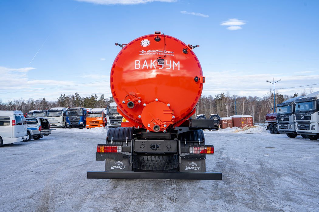 Вакуумная машина МВ-19 КО УСТ 5453 FAW 3250 6Х6, КБ 4800