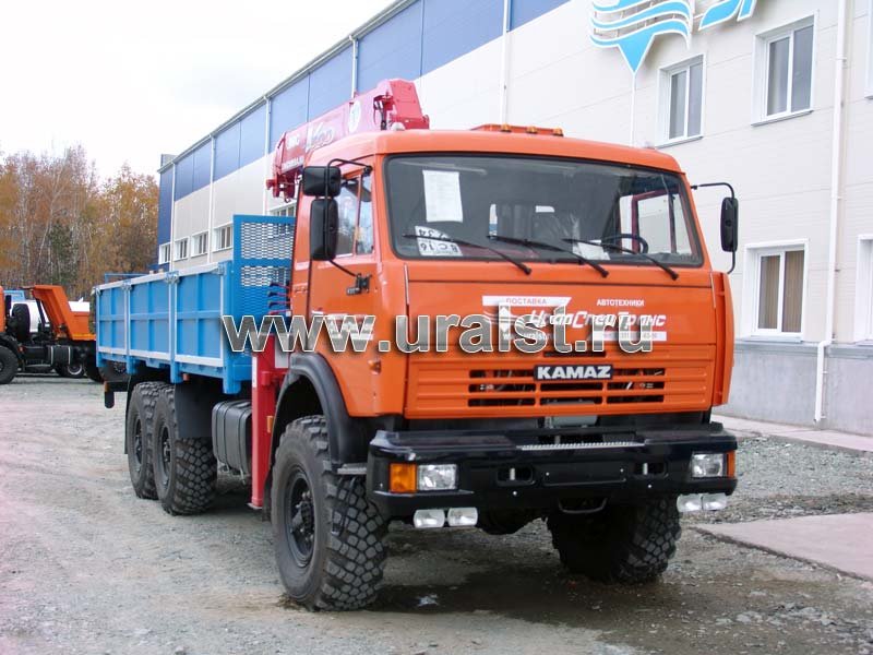 Бортовой Камаз 43118 с КМУ UNIC-505