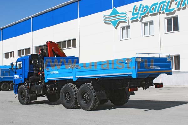 Бортовой автомобиль с КМУ Palfinger PK-23500А
