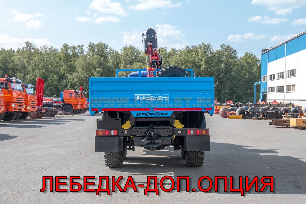 Задняя лебедка - доп. опция