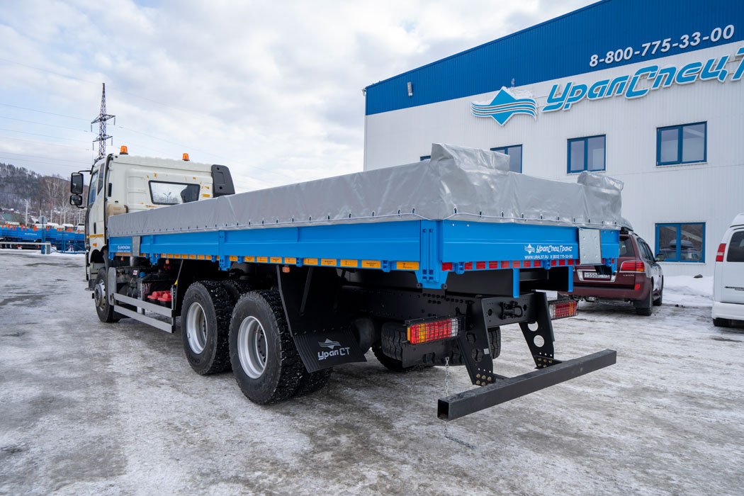 Бортовой автомобиль, УСТ 5453 FAW 3250 (6х4), ДОПОГ, полог, КБ 4800