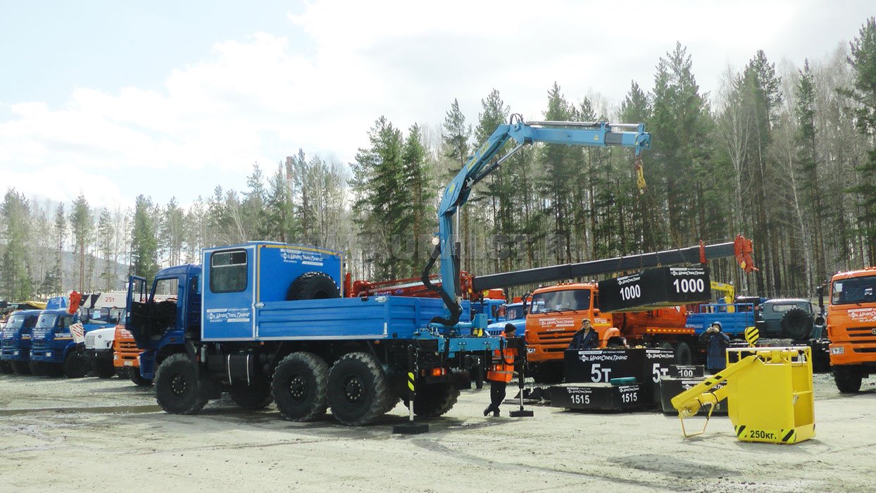 Камаз ГПА 5350-42 с КМУ ИМ-55