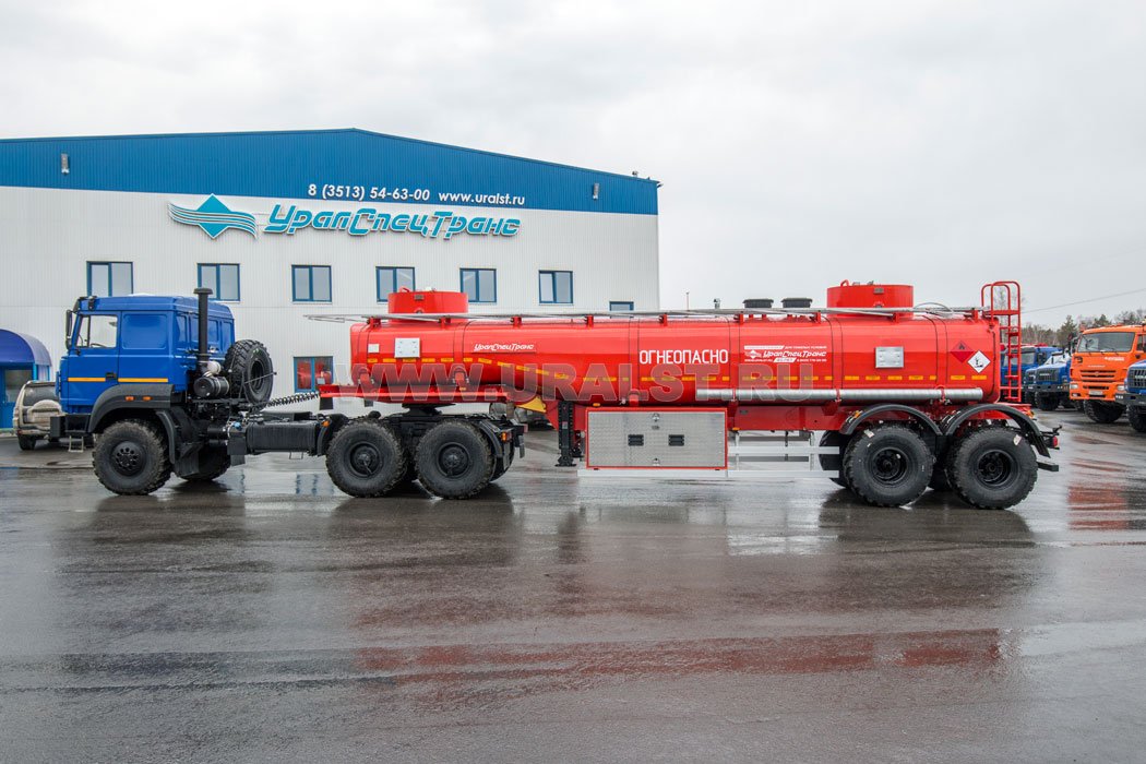 Полуприцеп цистерна ППЦ 26-24-2 УСТ 9465 рамная