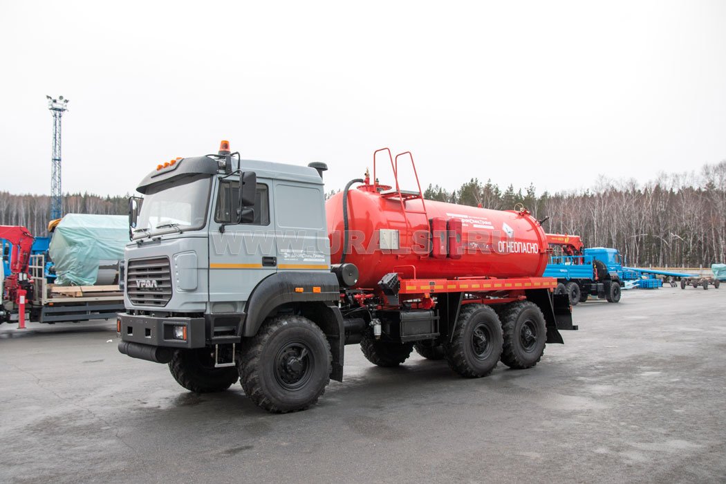 Автоцистерна АКН-11-ОД КО УСТ-5453 Урал 5557-80М
