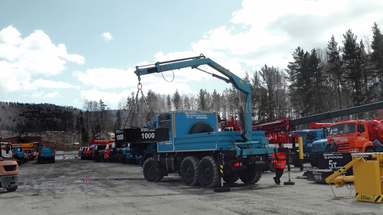 Камаз ГПА 5350-42 с КМУ ИМ-55