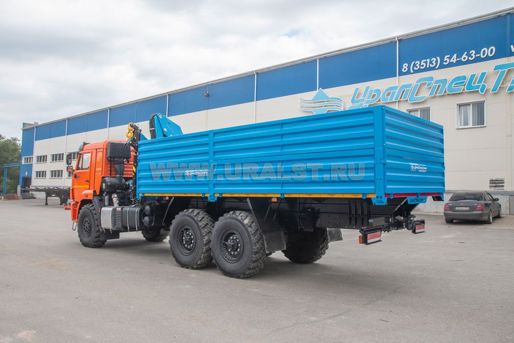 Бортовой с КМУ ИМ-150 УСТ 5453 Камаз 43118-50