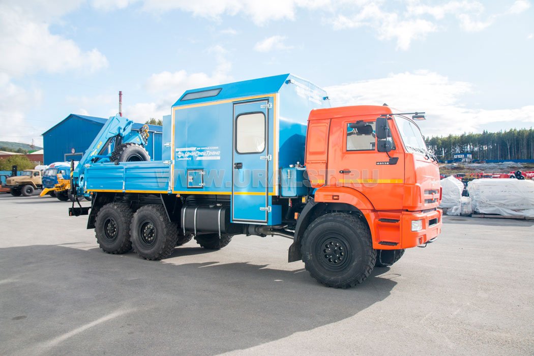 Камаз МРМ УСТ-5453 43118-46 с КМУ ИМ-95