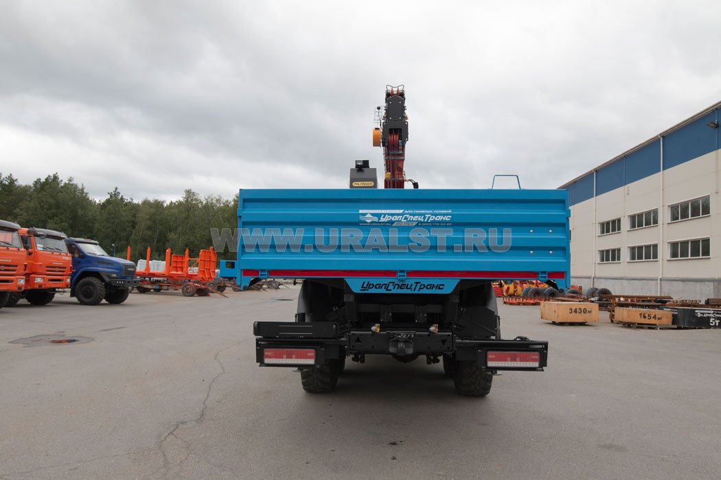 Автомобиль бортовой с КМУ ИТ-180 (тросовый) УСТ 54531J Камаз 43118-50