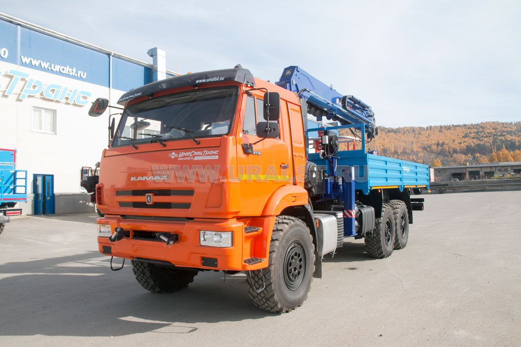 БКМ с Dongyang 2037 УСТ 5453 Камаз 43118 