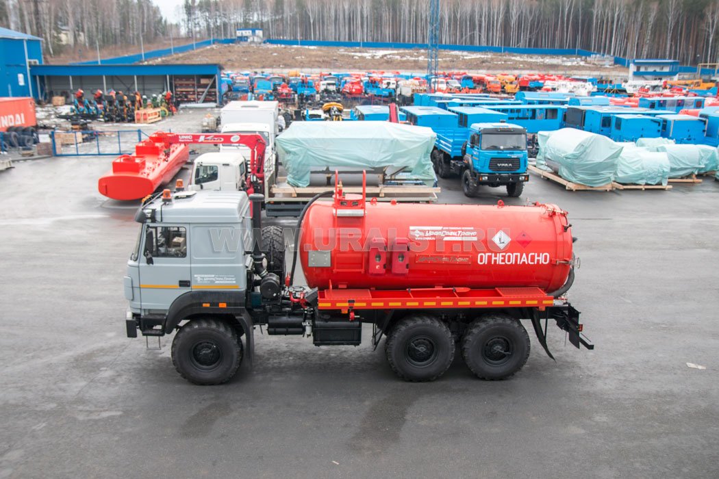 Автоцистерна АКН-11-ОД КО УСТ-5453 Урал 5557-80М