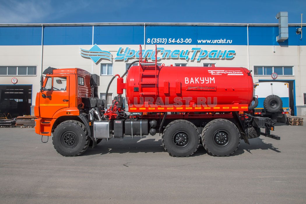 Автоцистерна МВ-10 КО УСТ 5453L2 Камаз 43118-3027-50, гидропривод
