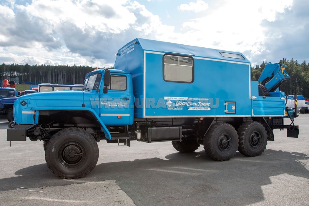 Урал МРМ УСТ-5453 4320-70М с краном манипулятором ИМ-95