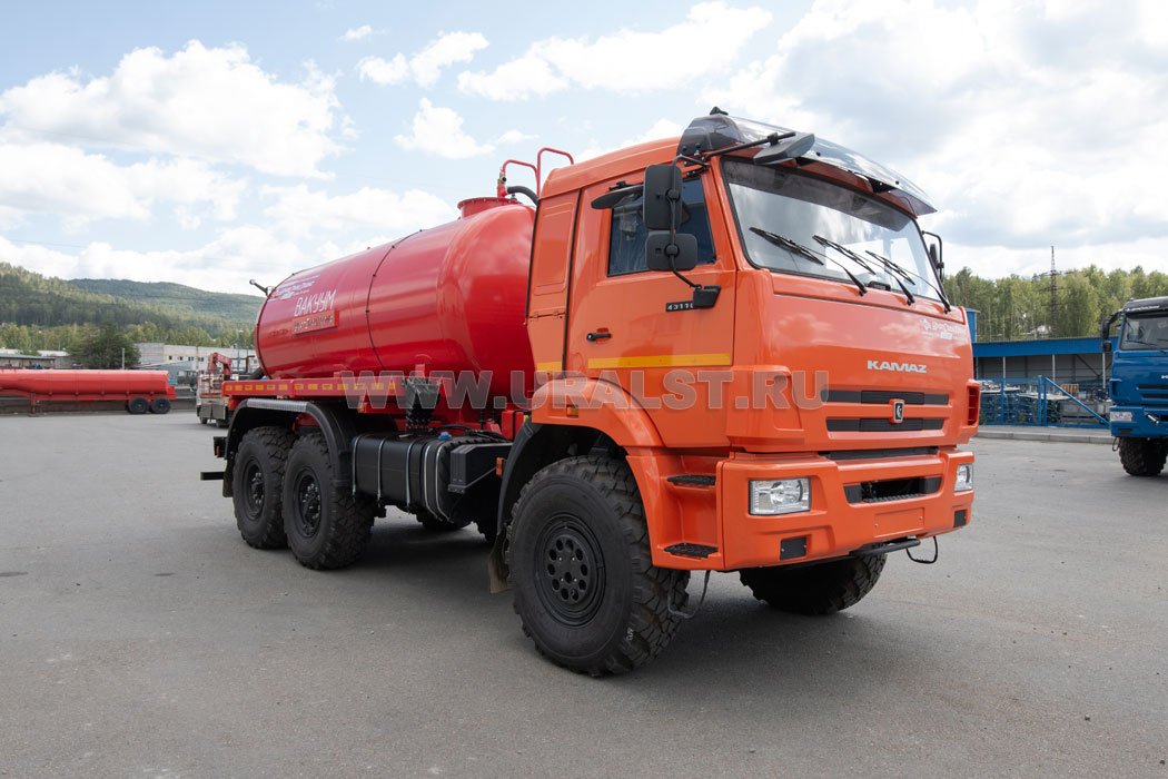 Автоцистерна вакуумная МВ-10 КО УСТ 5453 Камаз 43118-50, ревизионый люк, сп.м
