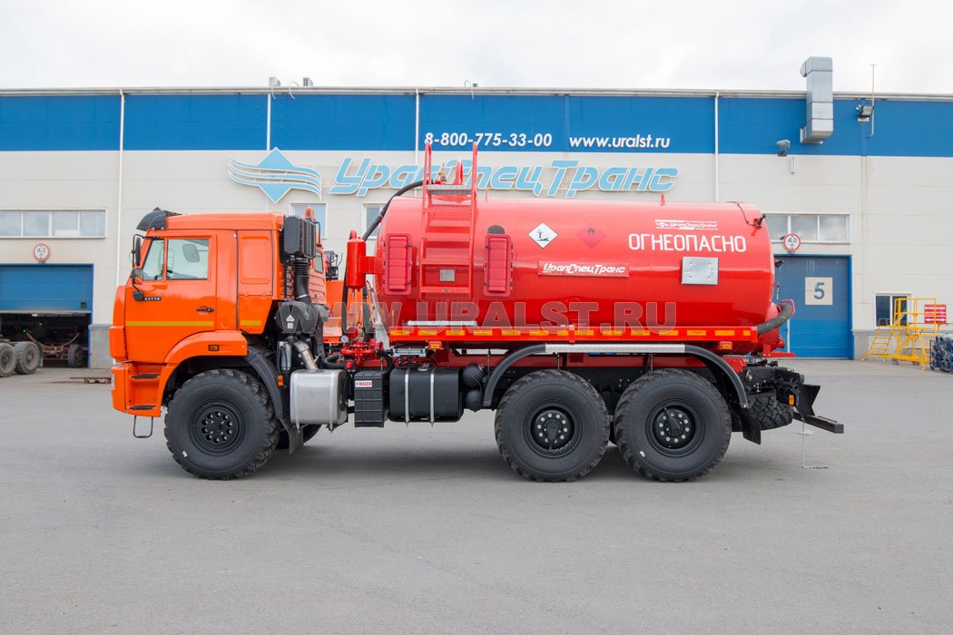 Автоцистерна АКН-10T КО УСТ 5453 Камаз 43118-50 термос, сп.м., доработка под ДОПОГ, ревизионный люк