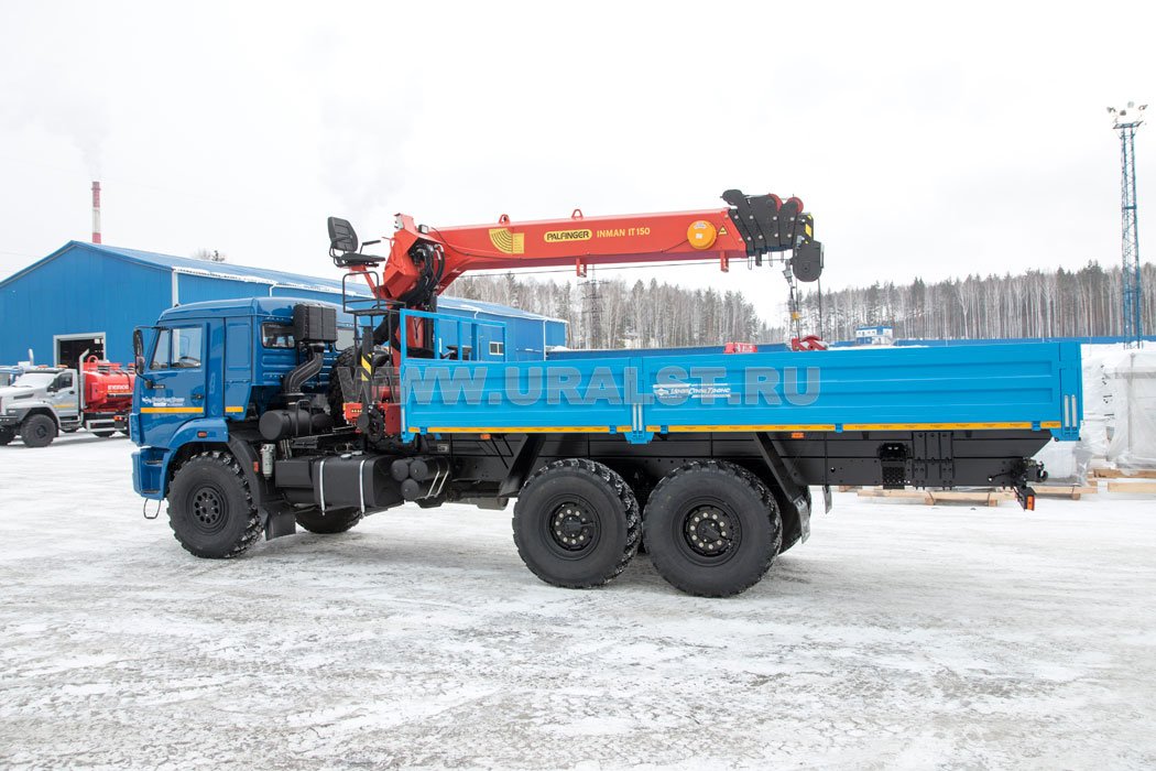 Бортовой Камаз 43118-46 с КМУ ИТ-150