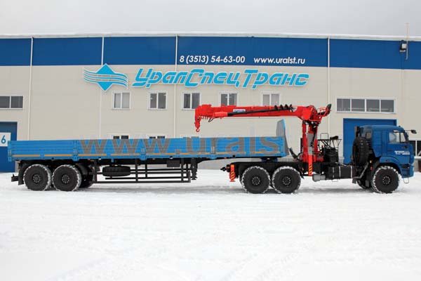 Бурильно-крановая машина Камаз 43118-46 с Kanglim KS-2056