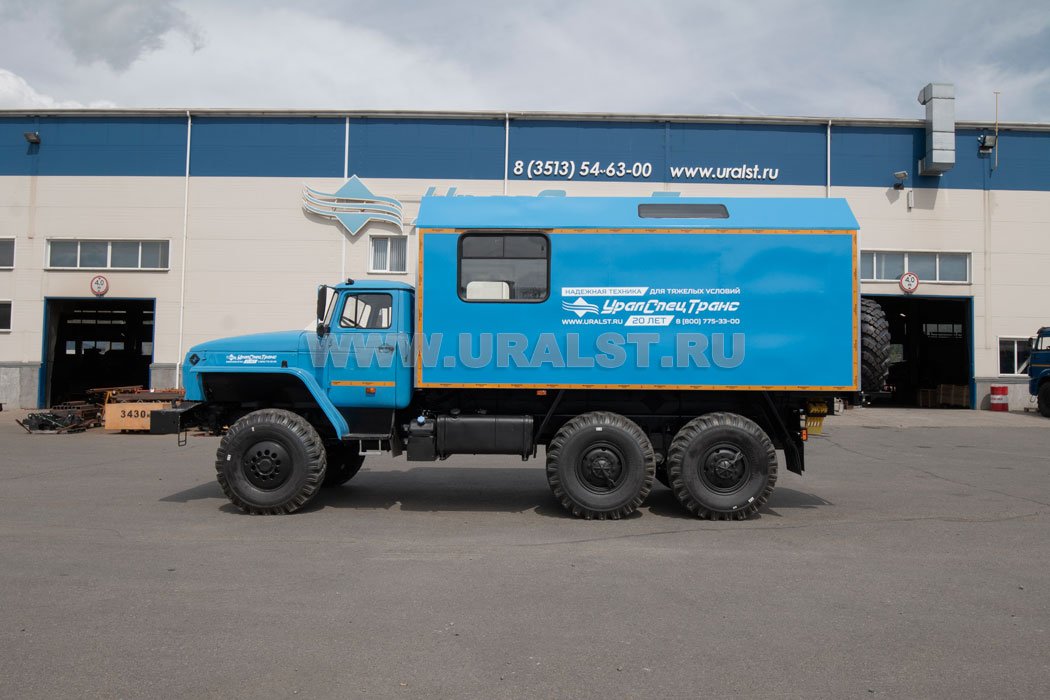 Грузопассажирский автомобиль ГПА 6+2 закр. УСТ 5453 Урал 4320-1151-73