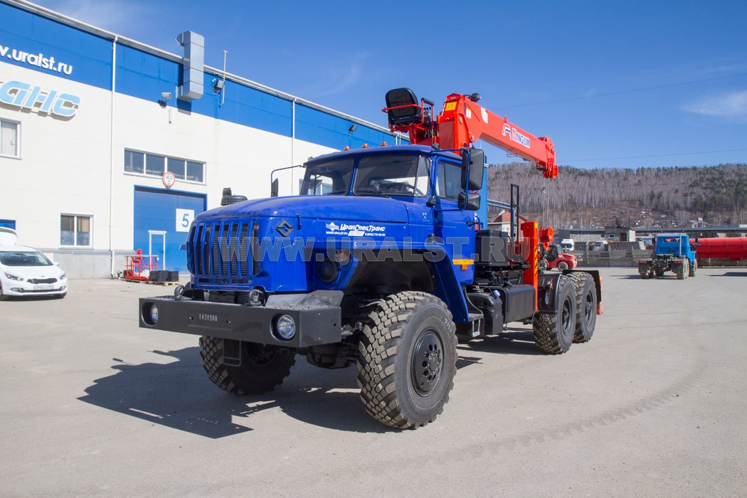 Седельный тягач с КМУ KS-2056 УСТ 5453 Урал 4320-1951-72