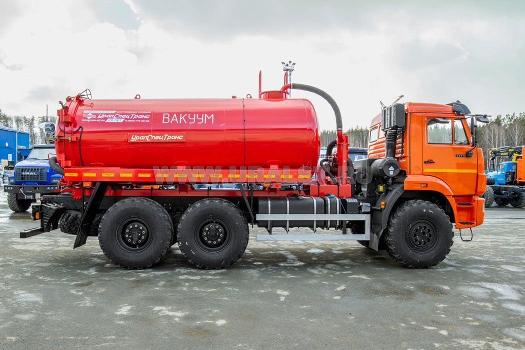Автоцистерна вакуумная коммунальная МВ-11-ОД PNR-122 УСТ 5453 Камаз 43118-50 