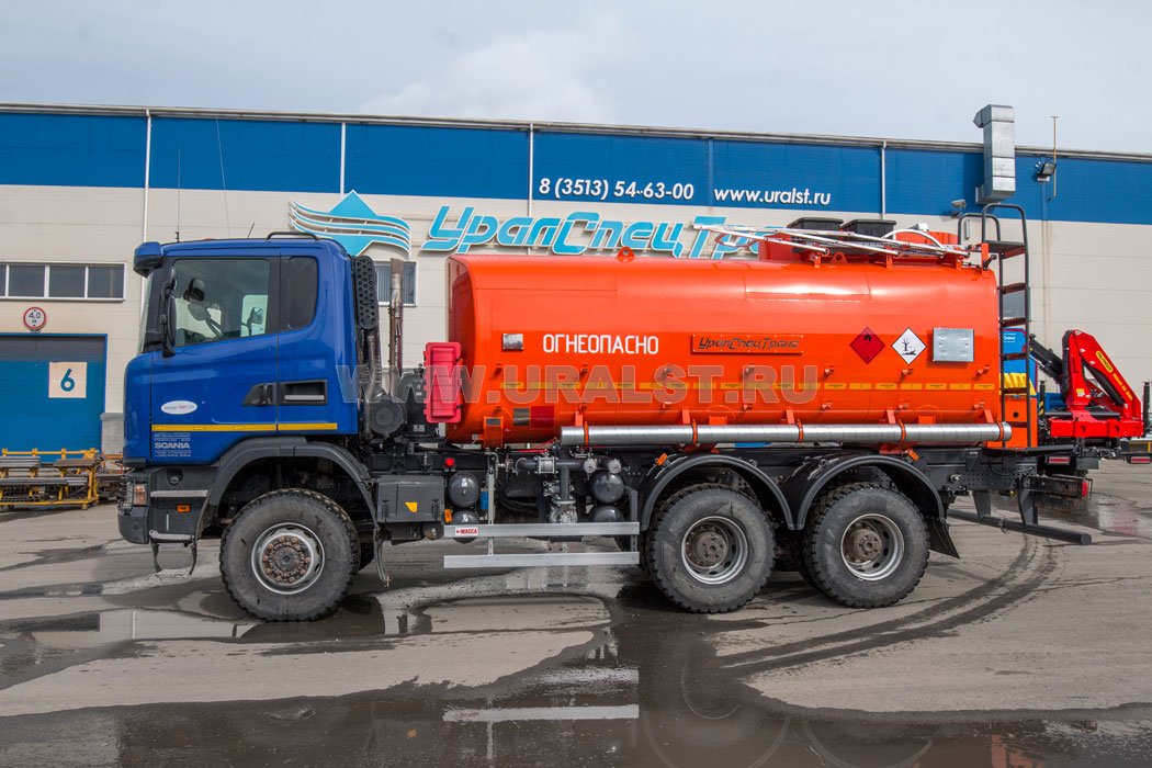 Автотопливозаправщик АТЗ-20 SCANIA (навесное оборудование)