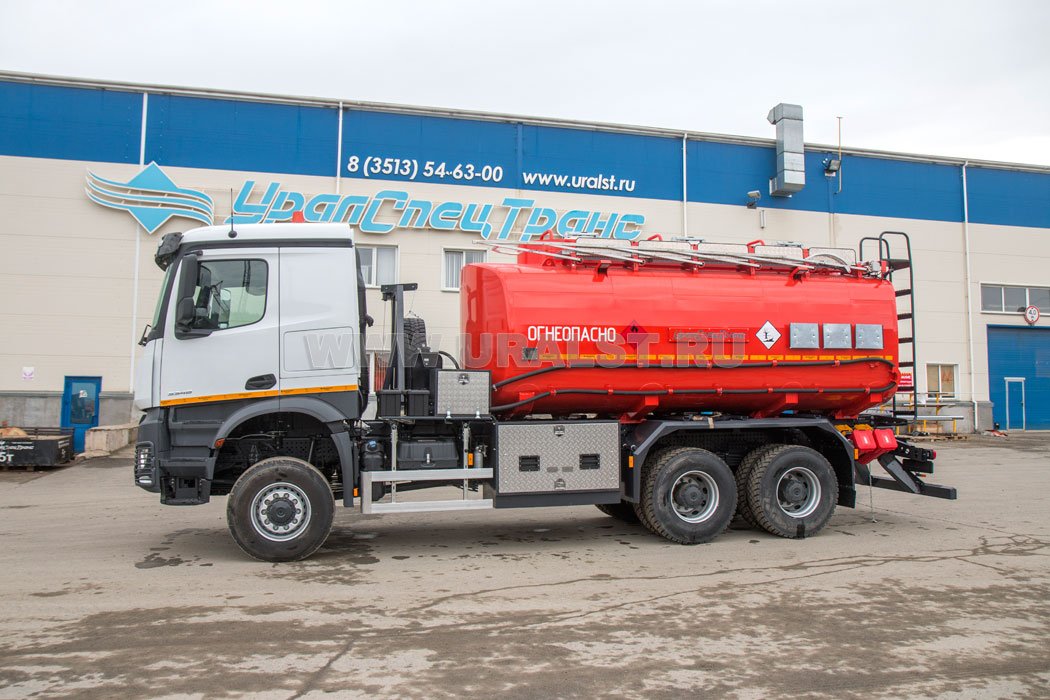 Автотопливозаправщик АТЗ 21-3 Mercedes-Benz Arocs 3348А (6х6)