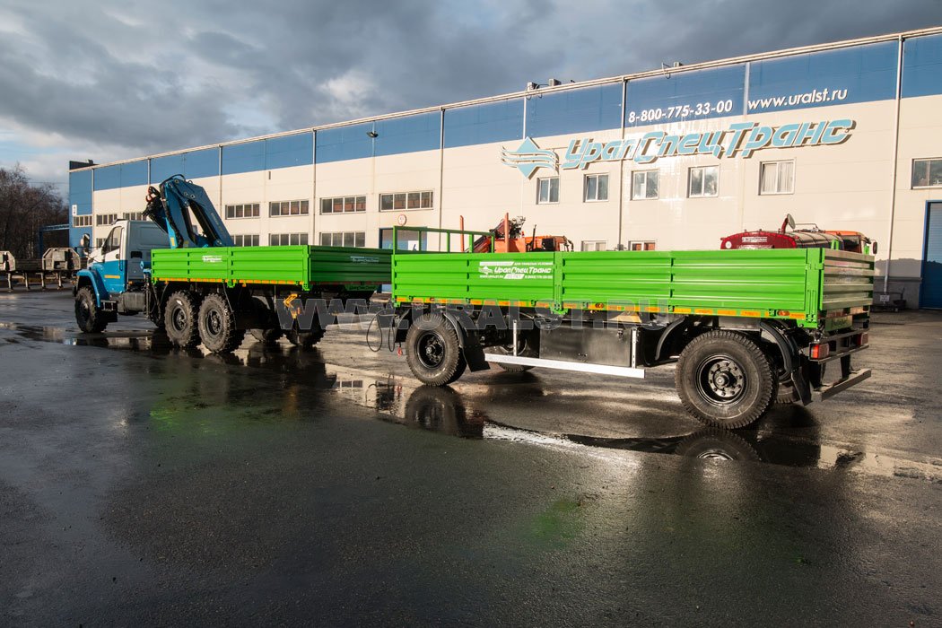 Автомобиль бортовой с КМУ ИМ-240 УСТ 5453 Урал NEXT 4320-72Е5Г38