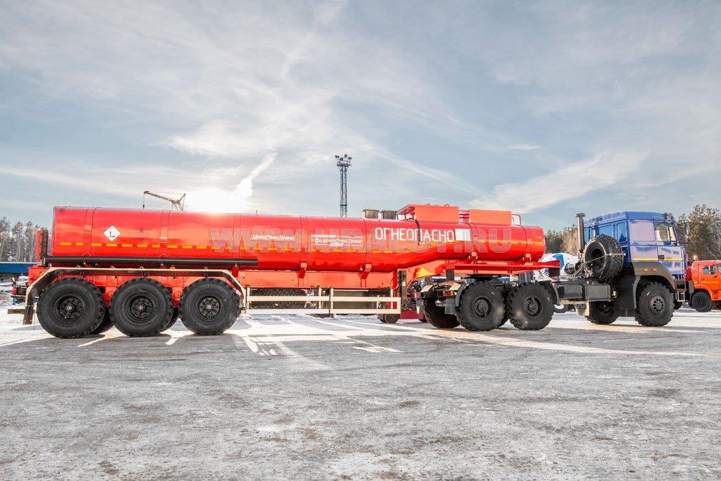 Полуприцеп цистерна для нефти ППЦН 30-31ПТ УСТ 9465 рамная