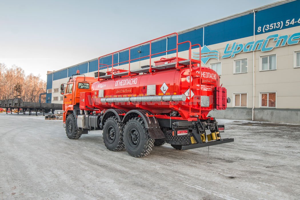Автотопливозаправщик АТЗ-12-2Б УСТ 5453 Камаз 43118-50 нерж