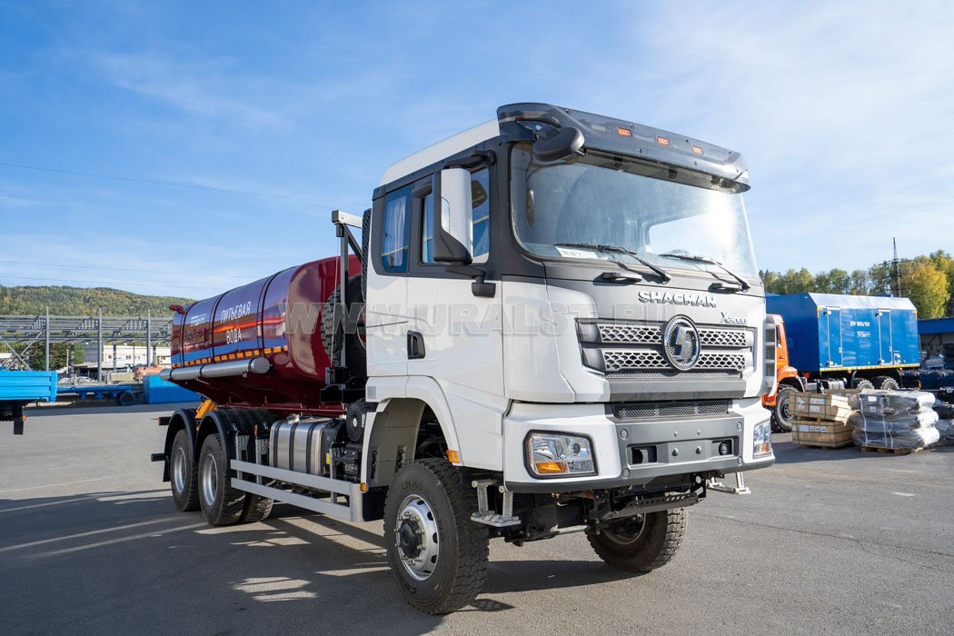АЦПТ-10НО УСТ 5453 SHACMAN (ШАКМАН) SX32586V385 6х6, 315/80R22.5, КБ4575мм.
