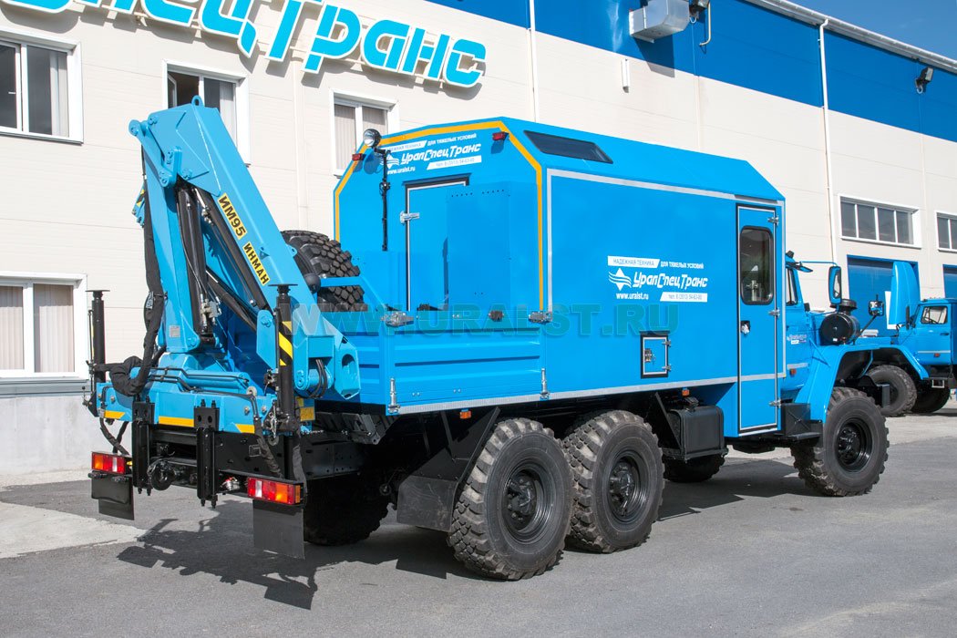 Урал МРМ УСТ-5453 4320-70М с КМУ ИМ-95