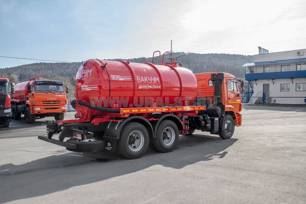 Автоцистерна вакуумная коммунальная МВ-10 КО УСТ 5453L4 Камаз 65115-48(А5)