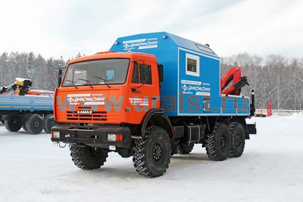 Фургон Камаз ПАРМ с Palfinger PK-8500